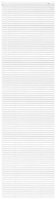 Persiana de Janela com cortinas Outros Manual Branco 80 x 130 cm Alumí