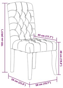 Cadeiras de jantar 4 pcs tecido aspeto linho cinzento