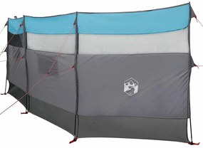Corta-vento de campismo 510x153 cm impermeável azul