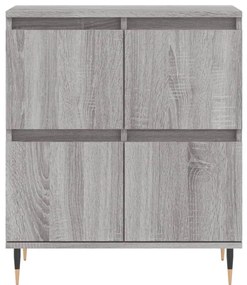 Aparador 60x35x70 cm derivados de madeira cinzento sonoma