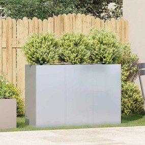 Planter 120x40x80 cm aço galvanizado