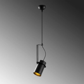 Candeeiro de Teto Spot – Preto – 24 x 24 cm