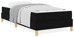 Cama Box Preto, Marrom 90 x 200 cm