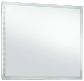 Espelho de parede LED para casa de banho 80x60 cm