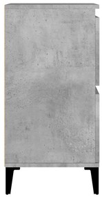Aparador 60x35x70 cm derivados de madeira cinzento cimento