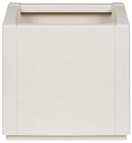 Plantador de Jardim Branco 36 x 36 x 35 cm em PP