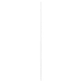 Porta de armário com design de persiana 99x29,5 cm branco