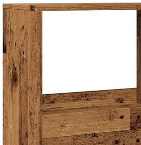 Divisória 100x33x155,5 cm derivados de madeira madeira velha