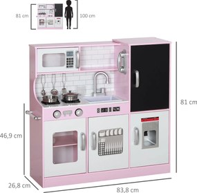 AIYAPLAY Cozinha de Brincar para Crianças acima de 3 anos Cozinha Infa