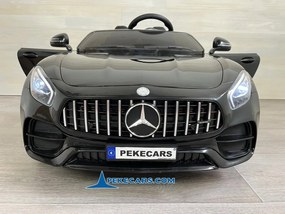 Carro eletrico crianças Mercedes AMG GT V8 12V 2 Lugares preto
