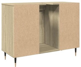 Armário p/ casa banho 80x33x60cm deriv. madeira carvalho sonoma