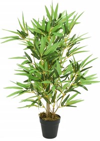 Árvore de bambu artificial 368 folhas 80 cm verde