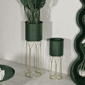 CONJUNTO DE 2 PEÇAS DE SUPORTE PARA VASOS GRENT Ø 23X70-19X50 CM