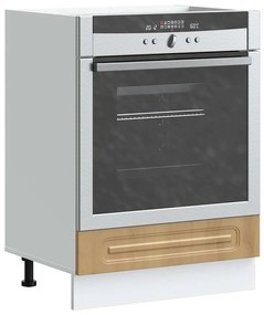 vidaXL Armário para forno Kalmar madeira trabalhada carvalho artesanal