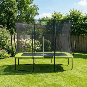 Trampolim retangular Silhouette 214 x 305 cm - verde