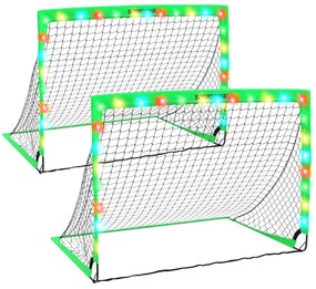 SPORTNOW Conjunto de 2 Balizas de Futebol para Crianças Balizas de Fut