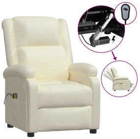 Poltrona Andorra com 6 Pontos de Massagens e Reclinação Elétrica em Co