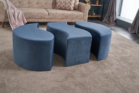 Pouffe Alya Puf – Azul – 120x40x80 cm