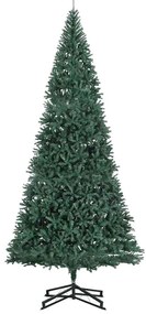 Árvore de Natal artificial com suporte 500 cm PVC verde