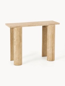 Travertine Console Table Disa