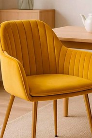 Cadeira Chic Golden - Amarelo