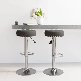 Bancos de Bar - 2 pcs - Tecido Preto