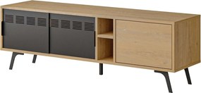 Estante Lima – Nogueira Preta – 90x180x20 cm