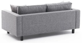 Sofá de 2 Lugares Kale – Cinzento – 180x83x91 cm
