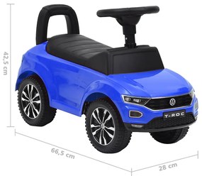 Carro de passeio Volkswagen T-Roc azul