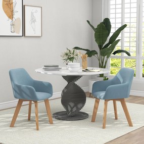 Conjunto de 2 Cadeiras de Sala de Jantar Modernas Cadeiras de Cozinha