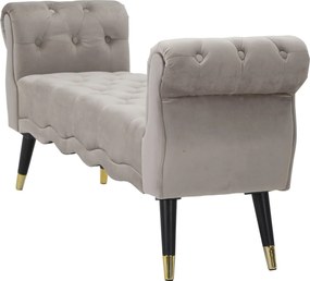 BANCO PARIS 120X40X60 CM CINZENTO