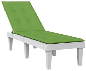 vidaXL Almofadão para cadeira terraço (75+105) x 50 x 4cm mesclado tecido