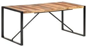 Mesa de jantar 180x90x75 cm madeira maciça