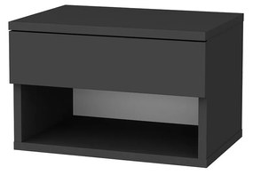 Mesa de Cabeceira Jamot – Antracite – 44,6 cm x 29 cm x 31,9 cm