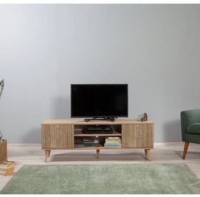 Móvel TV Truva – Carvalho Sonoma – 140 cm x 50 cm x 40 cm