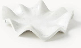 Tabuleiro decorativo em mármore artesanal Gaia, Ø 40 cm