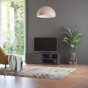 Móvel de TV 120x34x37 cm derivados de madeira cinzento