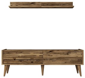 Unidade de TV Valensiya – Nogueira – 140x35x45 cm