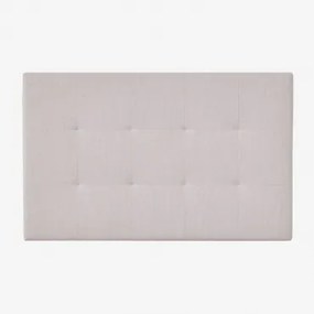 Cabeceira Estofada Artur Tecido Creme Bege & 135 Cm - Sklum