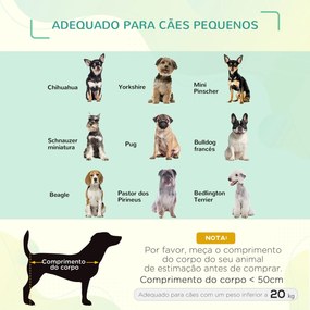 PawHut Cama para Animais de Estimação Cama Elevada para Cães Gatos Por