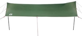 Lona de campismo 460x305x210 cm impermeável verde