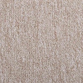 Tapetes de escada 20 pcs 65x24x4 cm castanho-claro