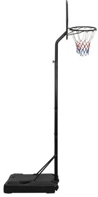 Tabela de basquetebol 282-352 cm polietileno preto