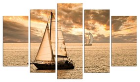 Pintura Decorativa em MDF 5PMDF-21 – Multicolor – 110 x 60 cm