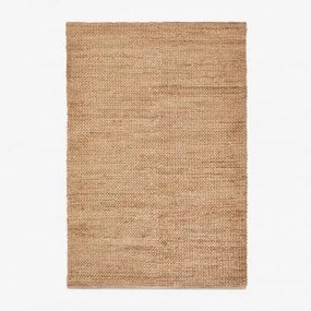 Alfombra Retangular Em Juta E Algodão Nathaniel 160 X 230 Cm - Sklum