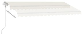 Toldo automático independente 400x350 cm cor creme
