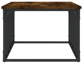 Mesa de centro 100x50x35,5 cm derivados madeira carvalho fumado