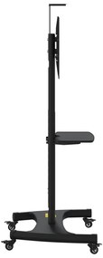 Suporte de TV c/ rodas ecrãs de 32-70" Max VESA 600x400mm 60kg
