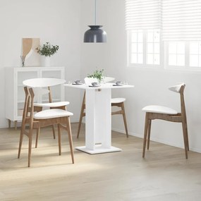 Mesa de bistrô 60x60x75 cm derivados de madeira branco