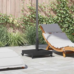 vidaXL Bases para Guarda-Sóis Exteriores Preto 45 x 45 x 32 cm